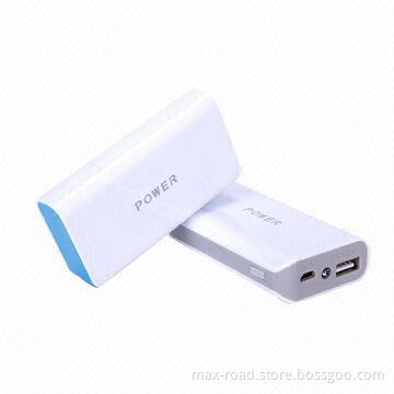 5600mAh Portable Power Banks with LED Flashlight for iPhone, iPad, Samsung, Nokia and HTC